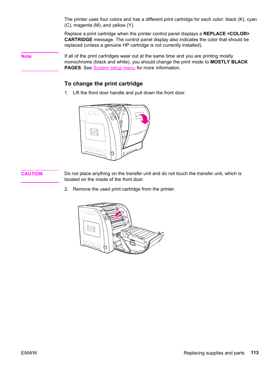 HP 3500 User Manual | Page 125 / 252