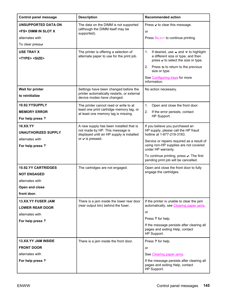HP 3500 User Manual | Page 157 / 252