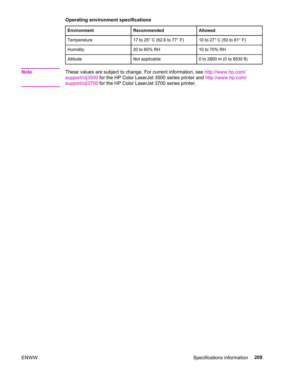 HP 3500 User Manual | Page 221 / 252
