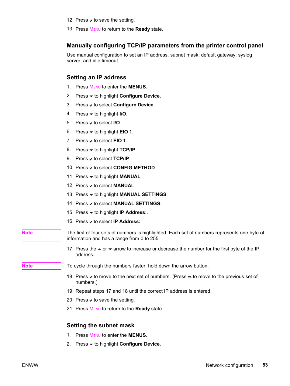 HP 3500 User Manual | Page 65 / 252