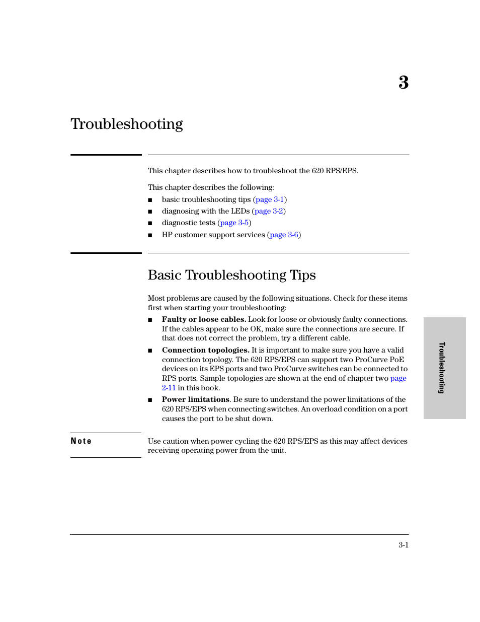 Troubleshooting, Basic troubleshooting tips, 3 troubleshooting | Basic troubleshooting tips -1, Chapter 3 | HP 620 User Manual | Page 25 / 50