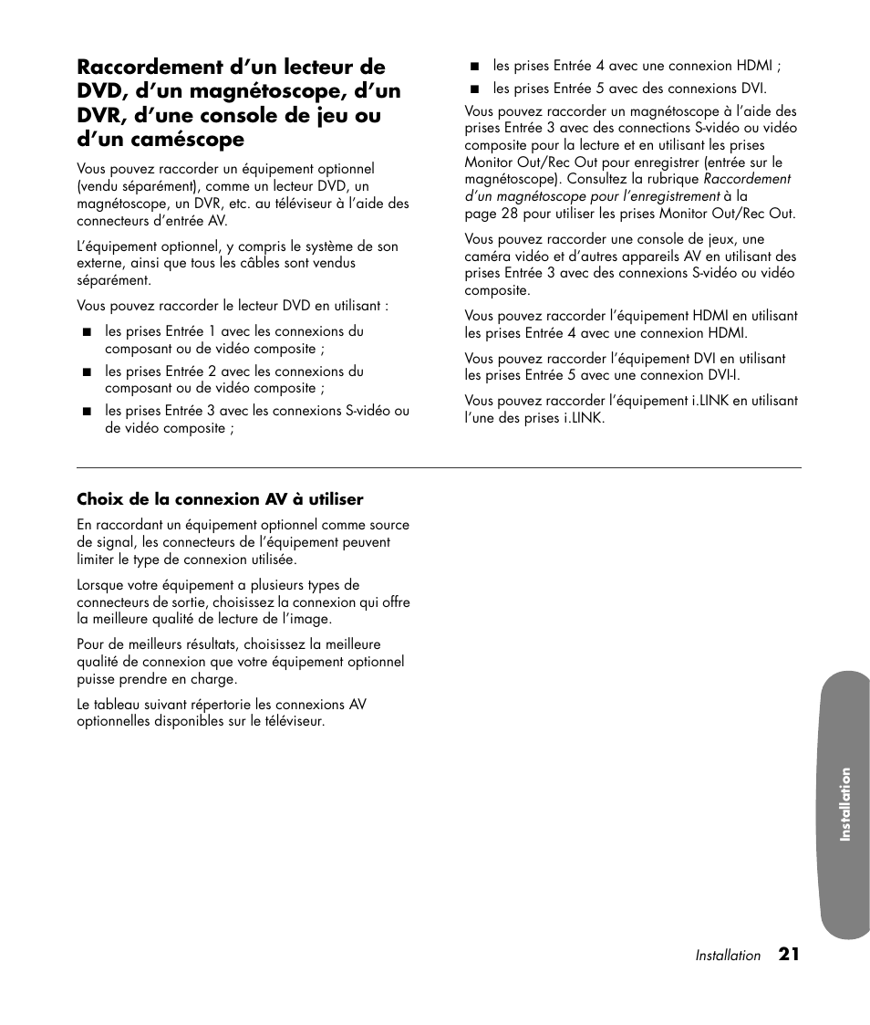 HP Pavilion LC3700N User Manual | Page 129 / 322