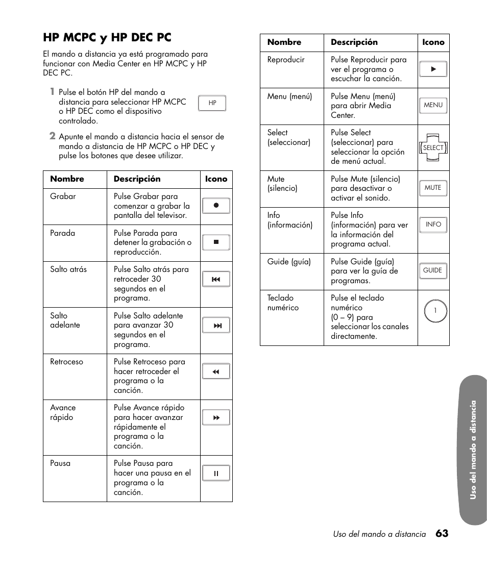 Hp mcpc y hp dec pc | HP Pavilion LC3700N User Manual | Page 287 / 322