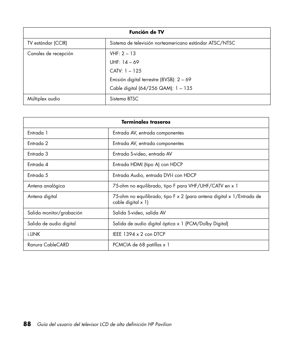 HP Pavilion LC3700N User Manual | Page 312 / 322