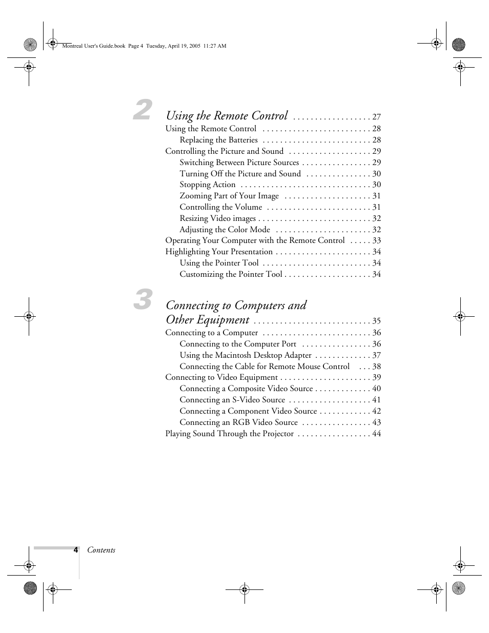 HP 760c User Manual | Page 4 / 101