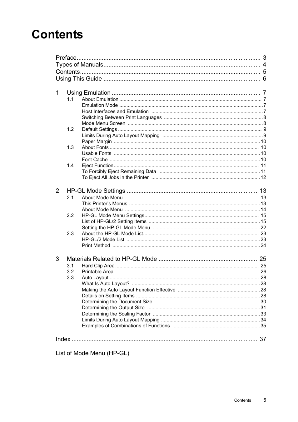 HP 240A User Manual | Page 5 / 40