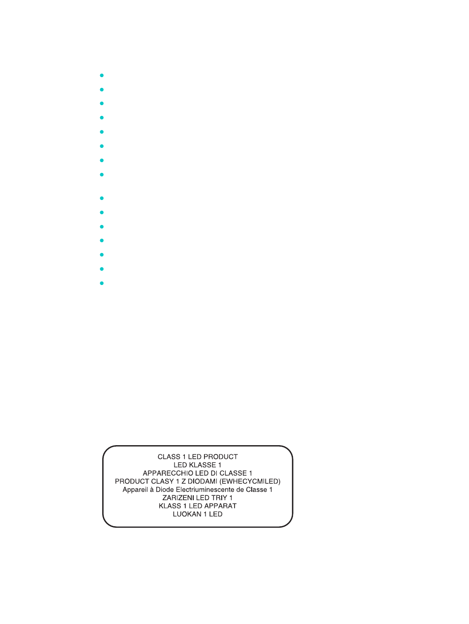 Regulatory information, Regulatory model number, Power cord statement | HP 9100 series User Manual | Page 221 / 280