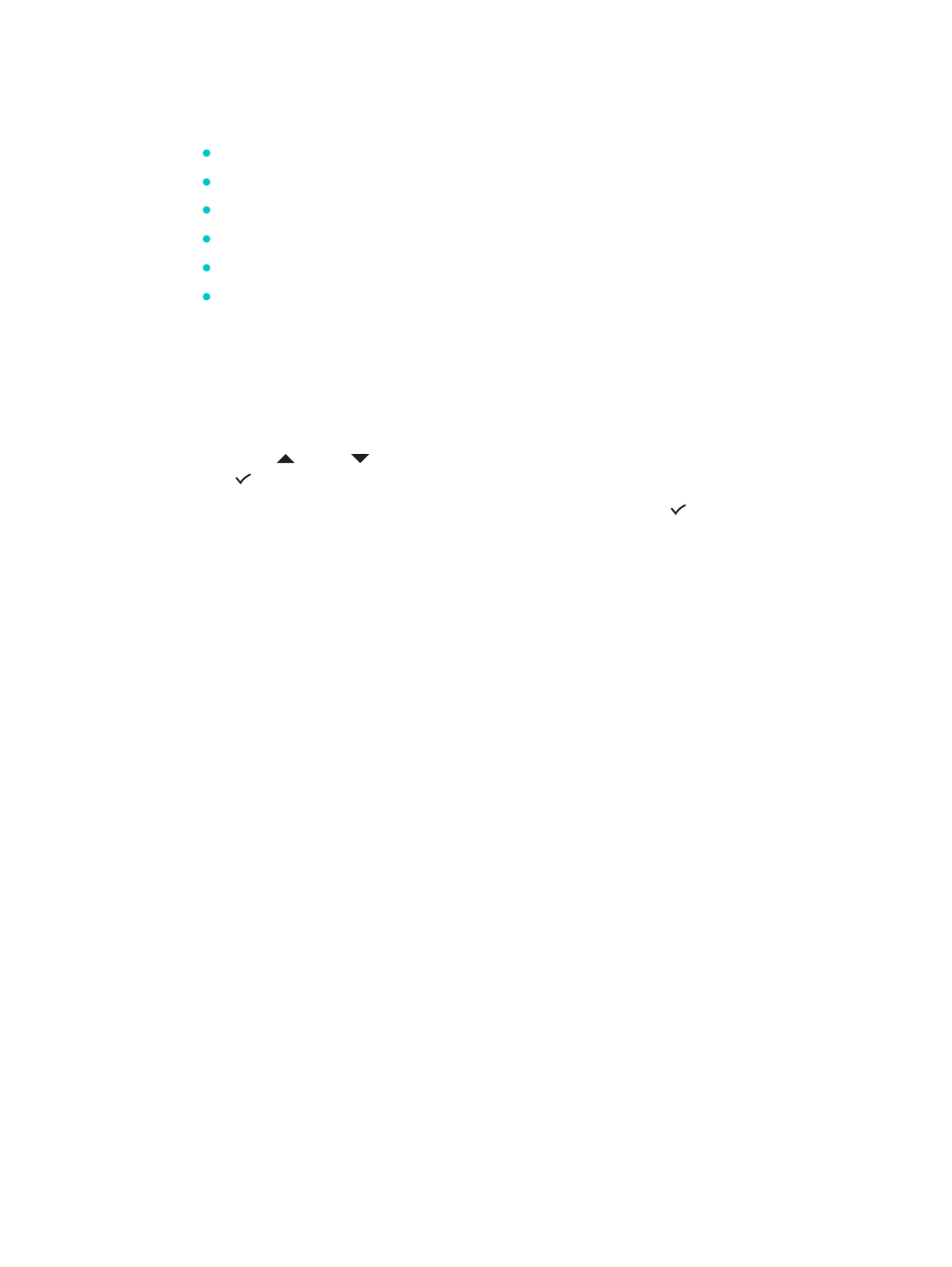 Mode menus, Reaching and using a mode menu | HP 9100 series User Manual | Page 232 / 280