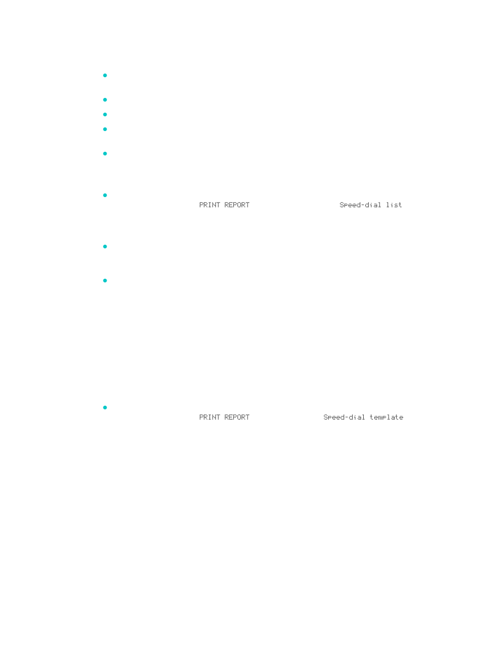 Printing and viewing a list of speed-dial entries | HP 9100 series User Manual | Page 58 / 280