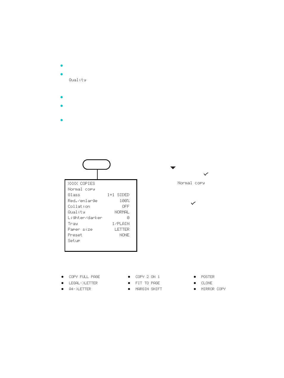 Changing common settings for a job | HP 9100 series User Manual | Page 66 / 280