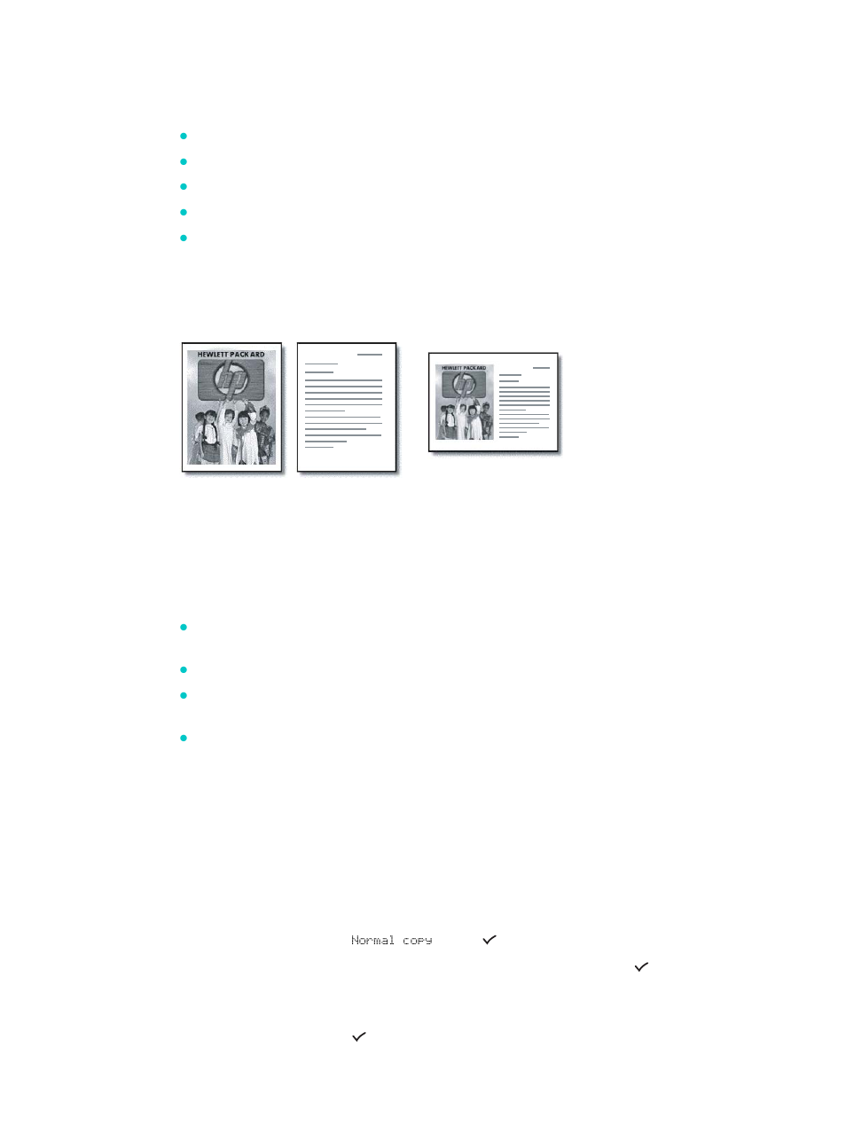 Using special copy features, Copying more than one original onto one page | HP 9100 series User Manual | Page 68 / 280