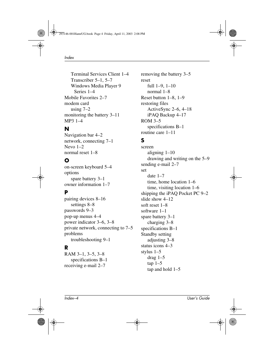 HP h2200 Series User Manual | Page 124 / 125