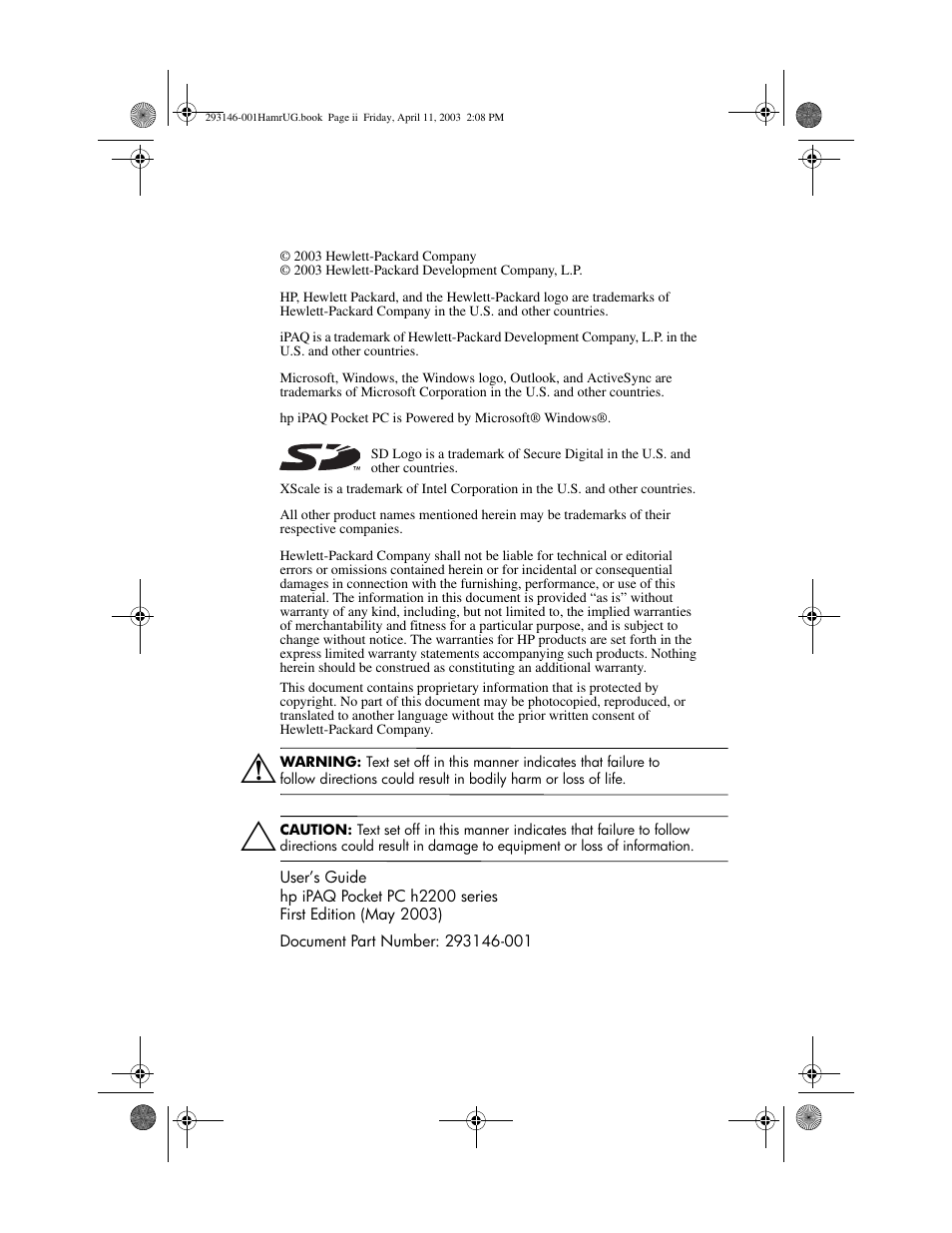 HP h2200 Series User Manual | Page 2 / 125