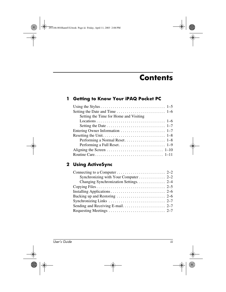 HP h2200 Series User Manual | Page 3 / 125