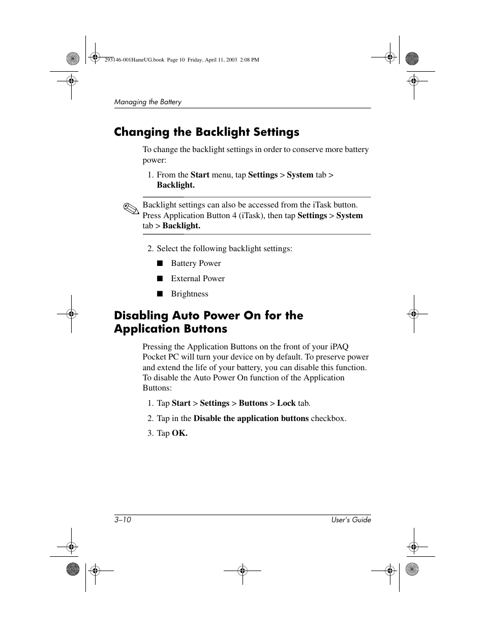 Changing the backlight settings | HP h2200 Series User Manual | Page 35 / 125