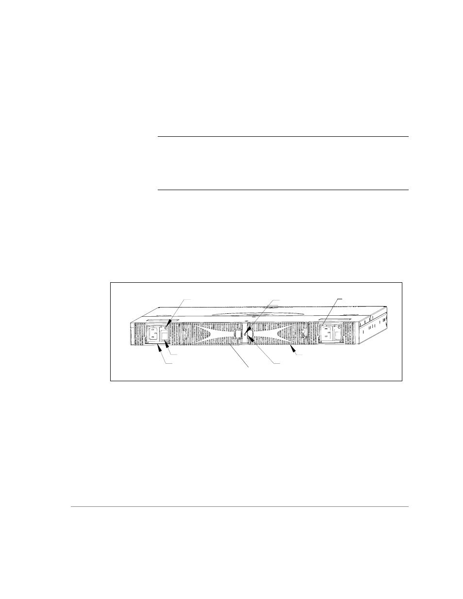 Power supply side, Power supply | HP 1Gb/2Gb switch 16B A7340-96002 User Manual | Page 21 / 52