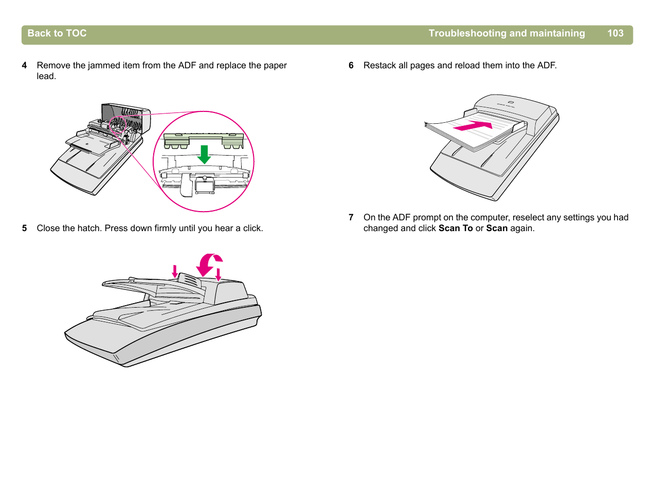 HP 5400c Series User Manual | Page 103 / 140
