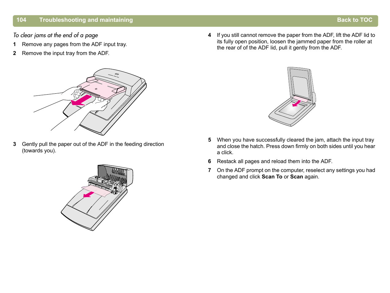 HP 5400c Series User Manual | Page 104 / 140