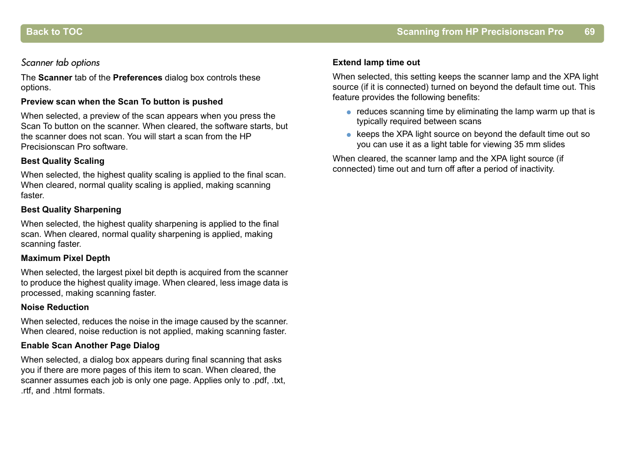 HP 5400c Series User Manual | Page 69 / 140