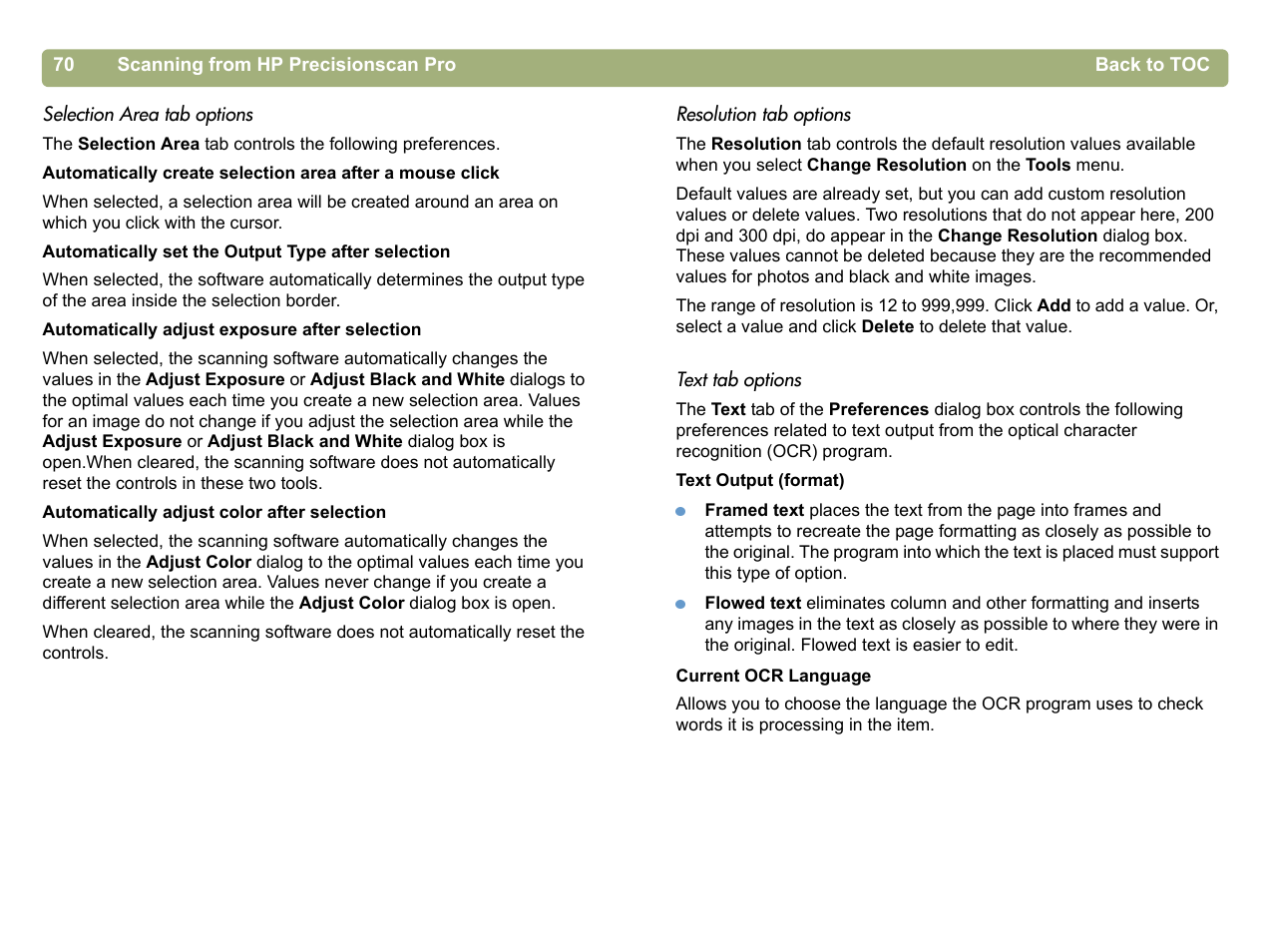HP 5400c Series User Manual | Page 70 / 140