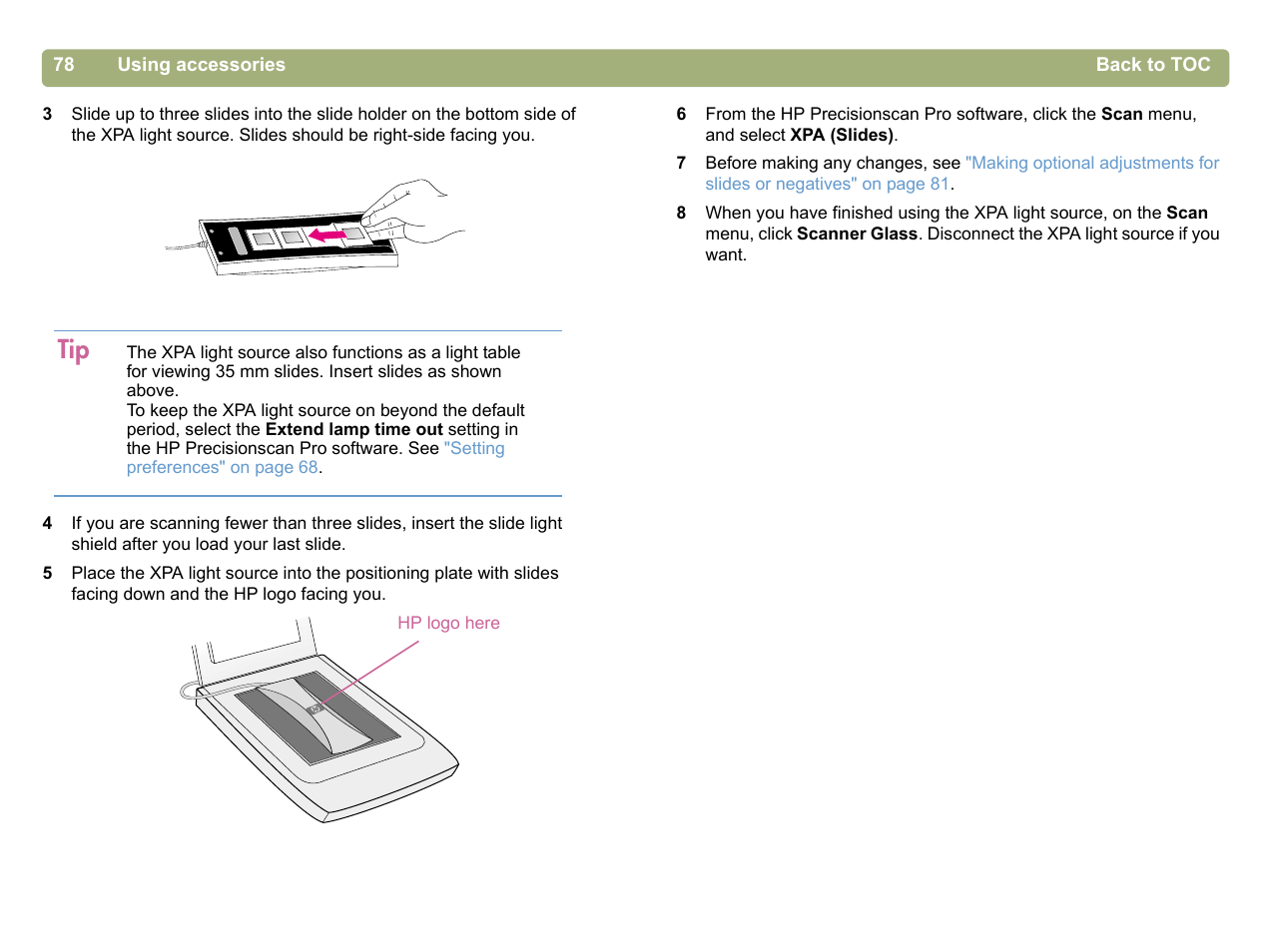 HP 5400c Series User Manual | Page 78 / 140