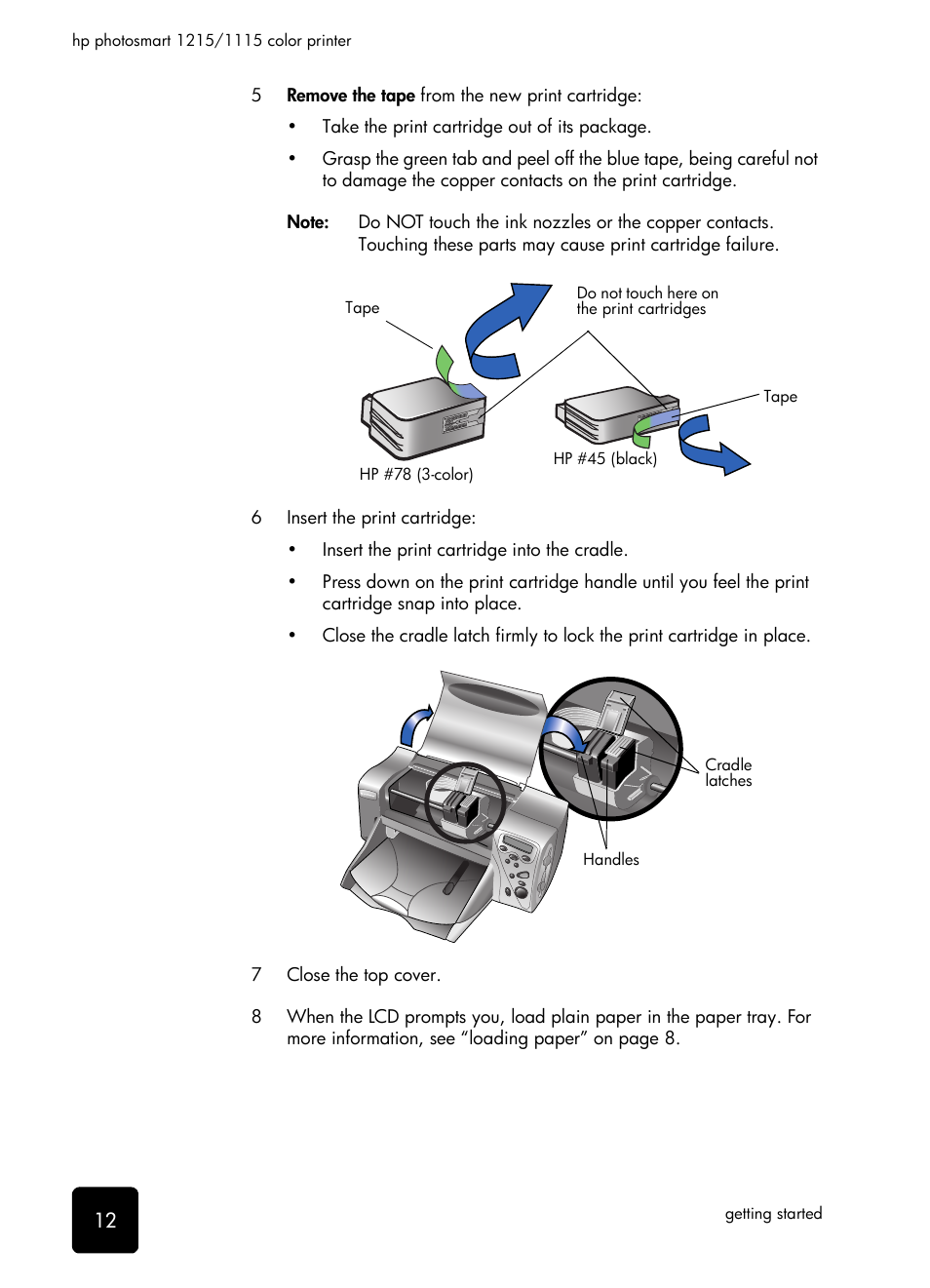 HP 1115 User Manual | Page 16 / 48