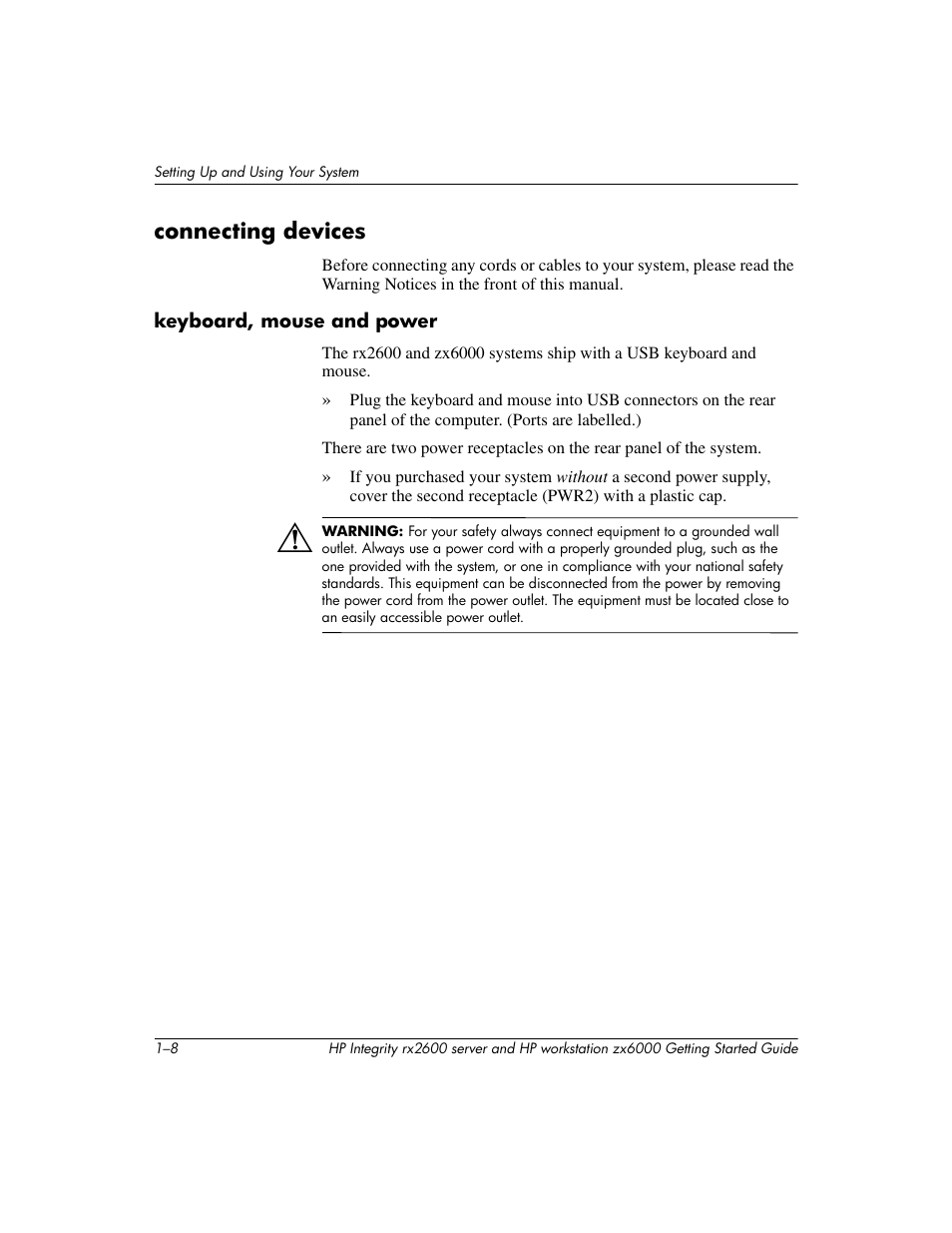 HP ZX6000 User Manual | Page 14 / 64