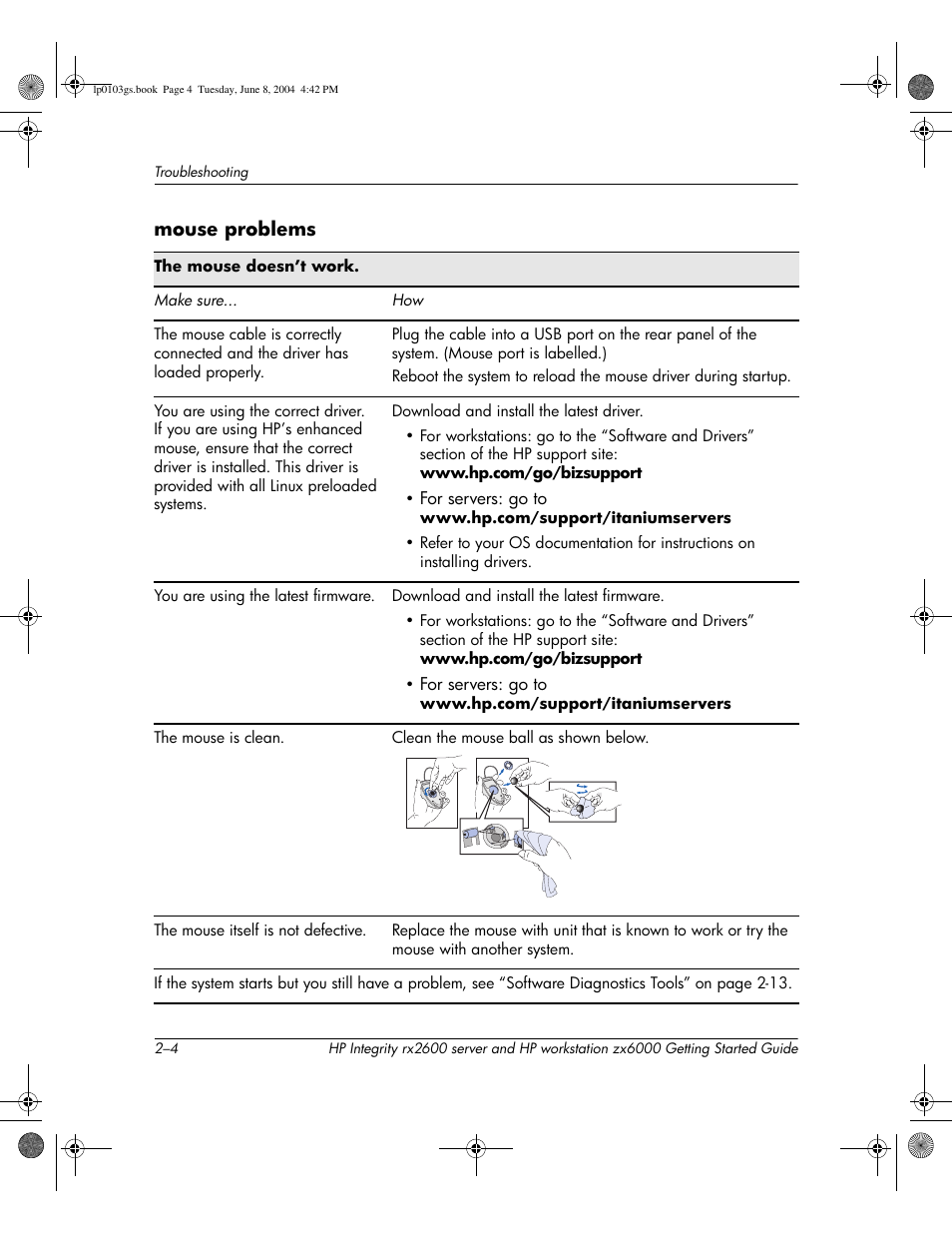 HP ZX6000 User Manual | Page 36 / 64