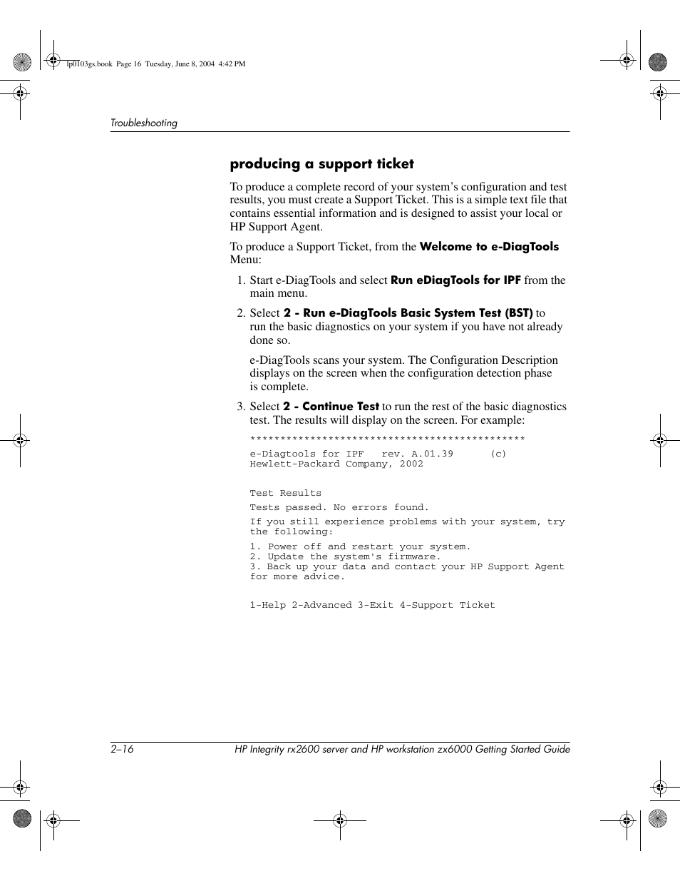 HP ZX6000 User Manual | Page 48 / 64