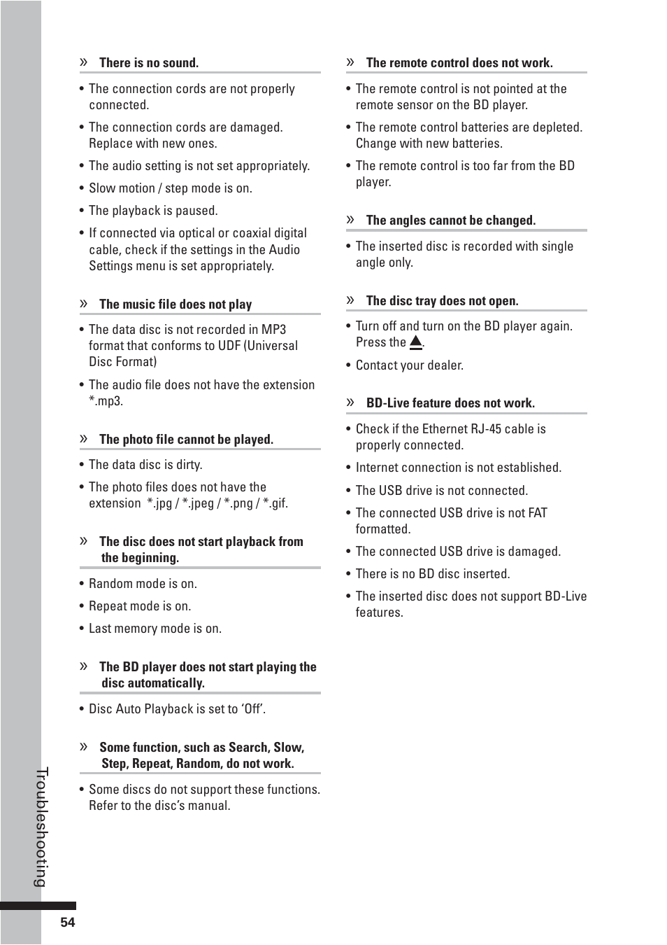 HP BD-2000 User Manual | Page 54 / 70