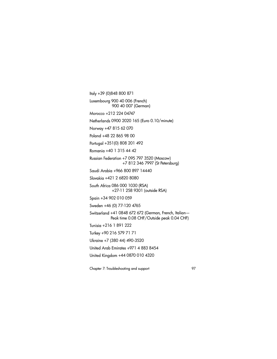 HP PHOTOSMART 930 User Manual | Page 97 / 136