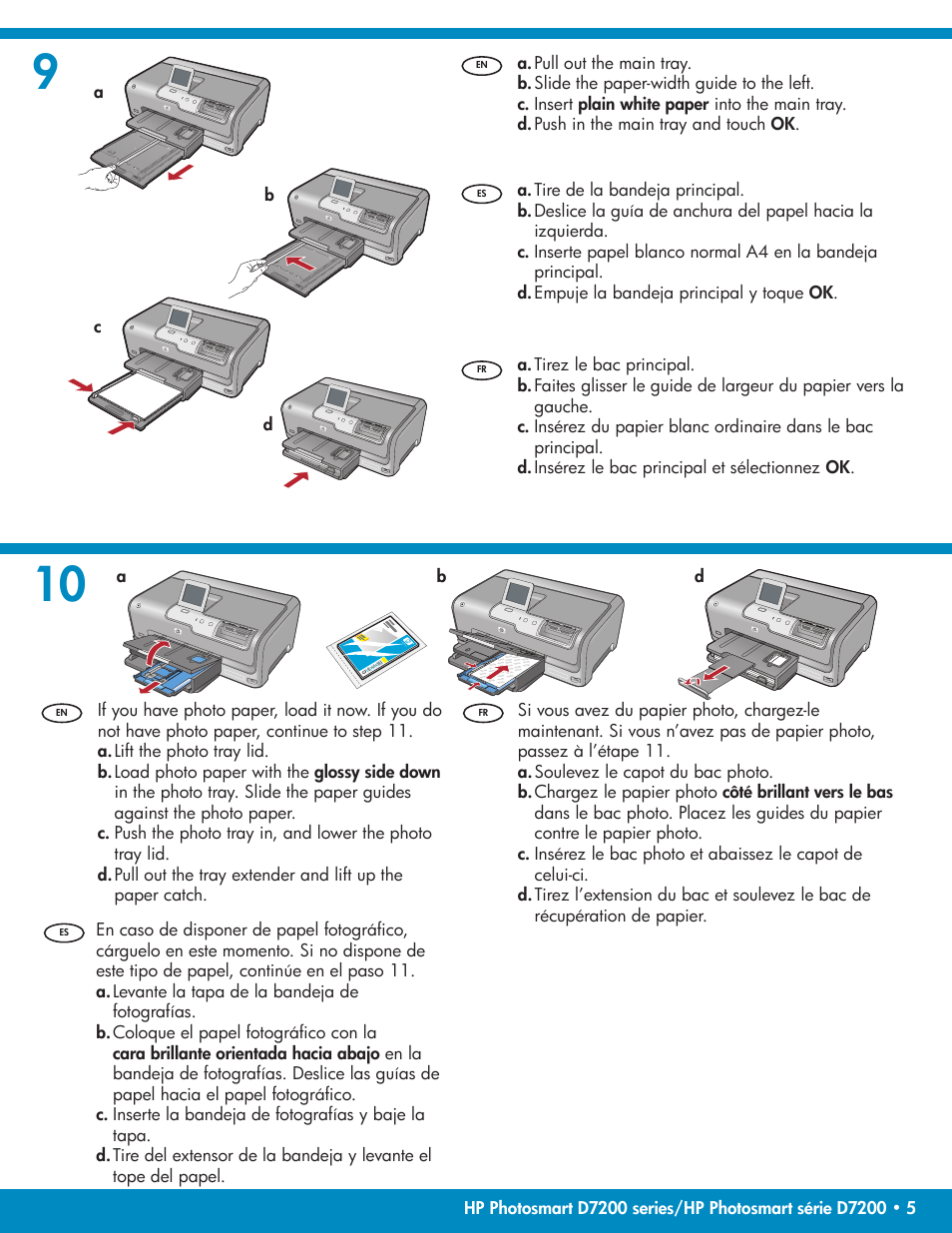 HP Photosmart D7200 User Manual | Page 5 / 16