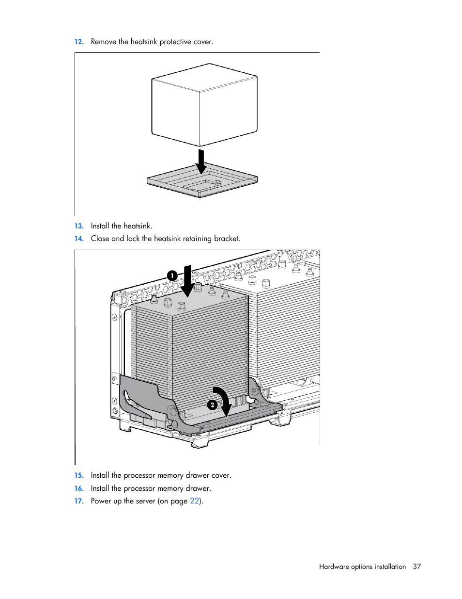 HP DL980 G7 User Manual | Page 37 / 134