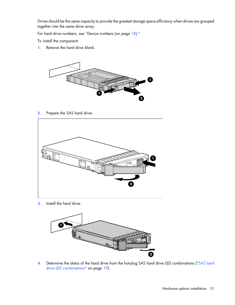 HP DL980 G7 User Manual | Page 51 / 134