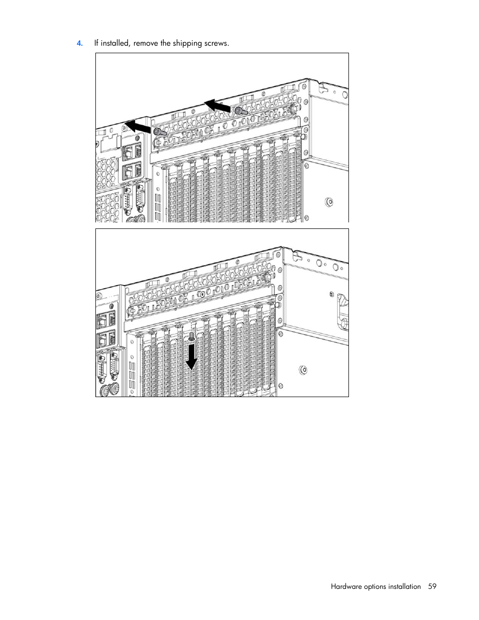 HP DL980 G7 User Manual | Page 59 / 134