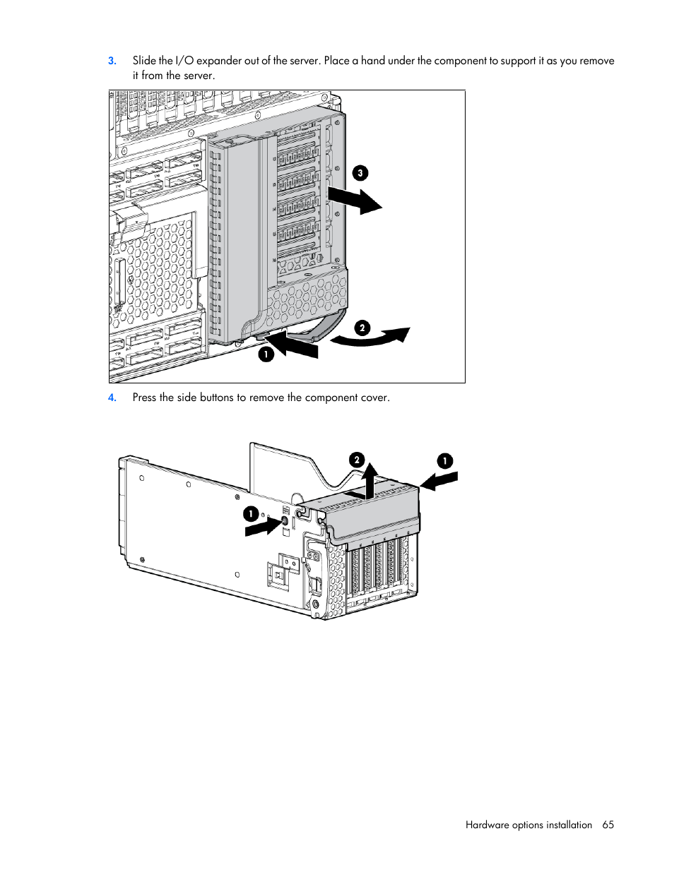 HP DL980 G7 User Manual | Page 65 / 134