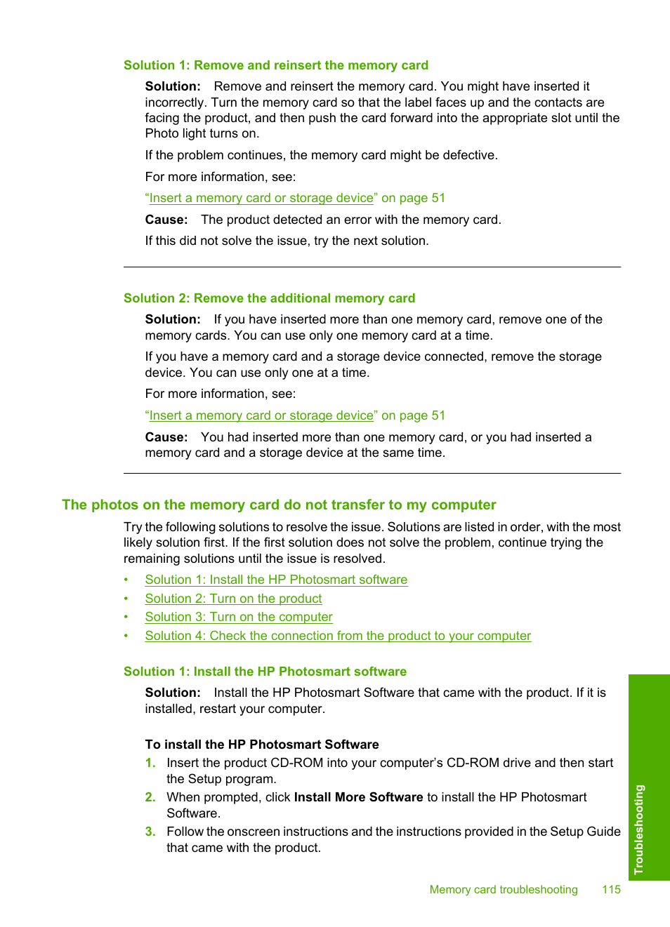 HP Photosmart D5400 series User Manual | Page 116 / 221