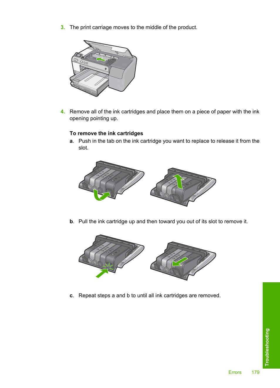 HP Photosmart D5400 series User Manual | Page 180 / 221