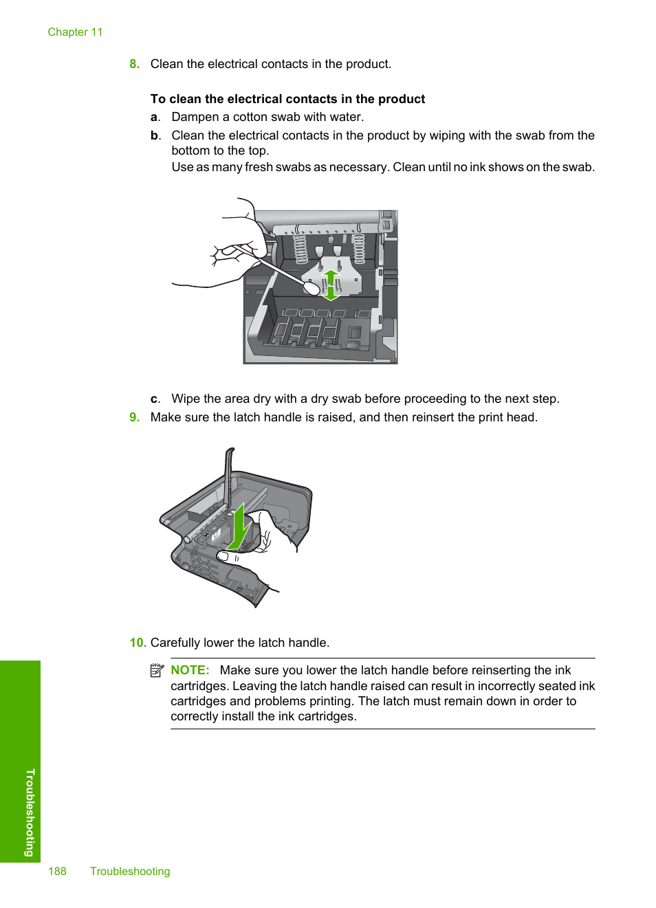 HP Photosmart D5400 series User Manual | Page 189 / 221