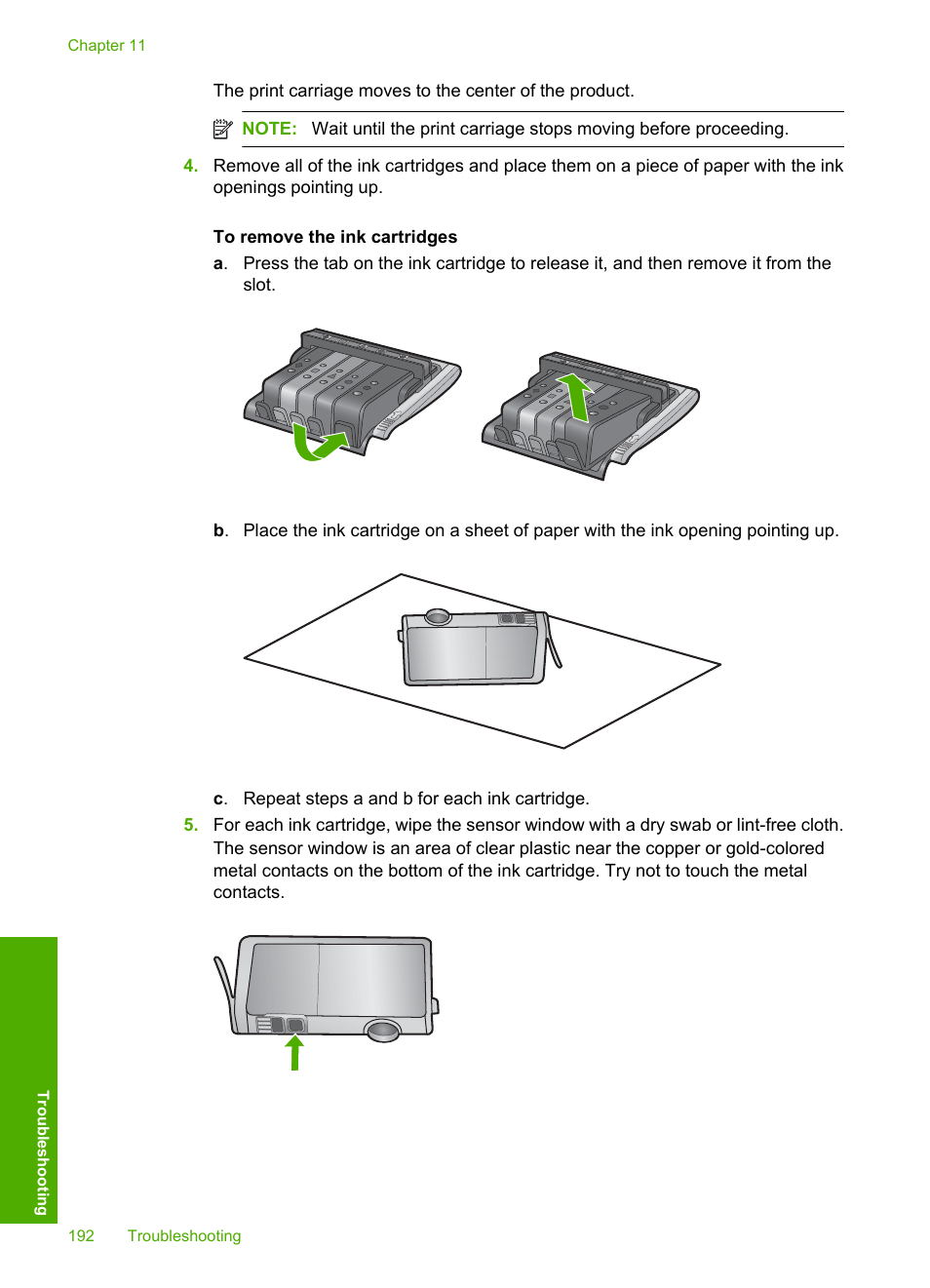 HP Photosmart D5400 series User Manual | Page 193 / 221