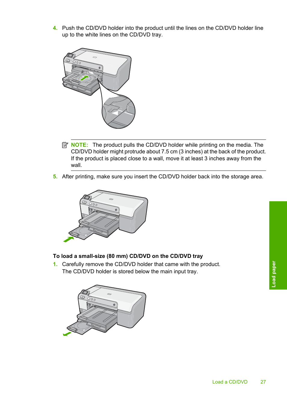 HP Photosmart D5400 series User Manual | Page 28 / 221