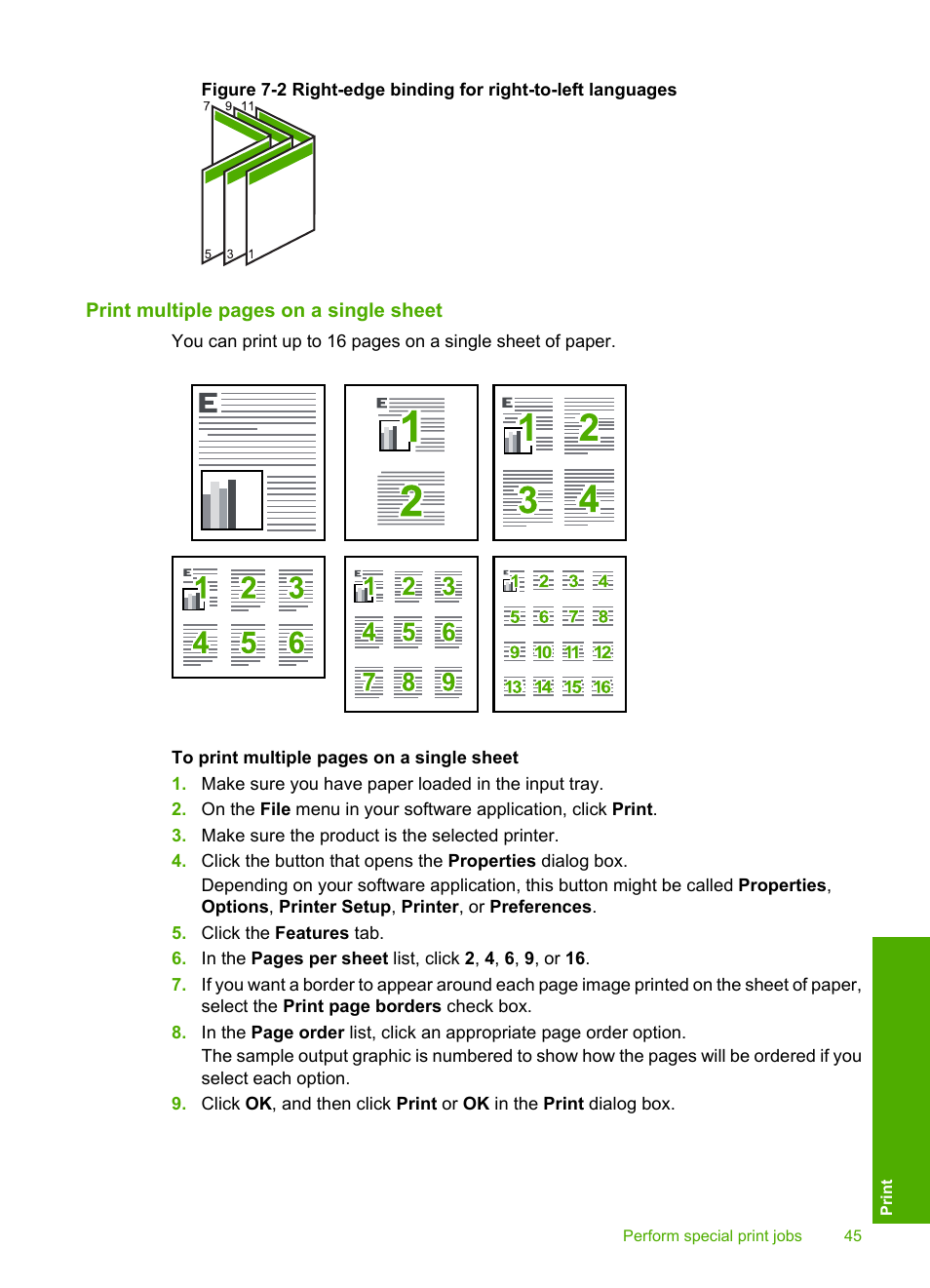 HP Photosmart D5400 series User Manual | Page 46 / 221