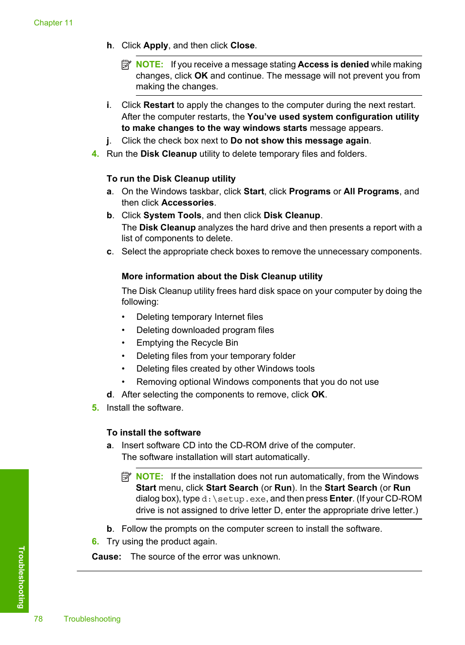 HP Photosmart D5400 series User Manual | Page 79 / 221