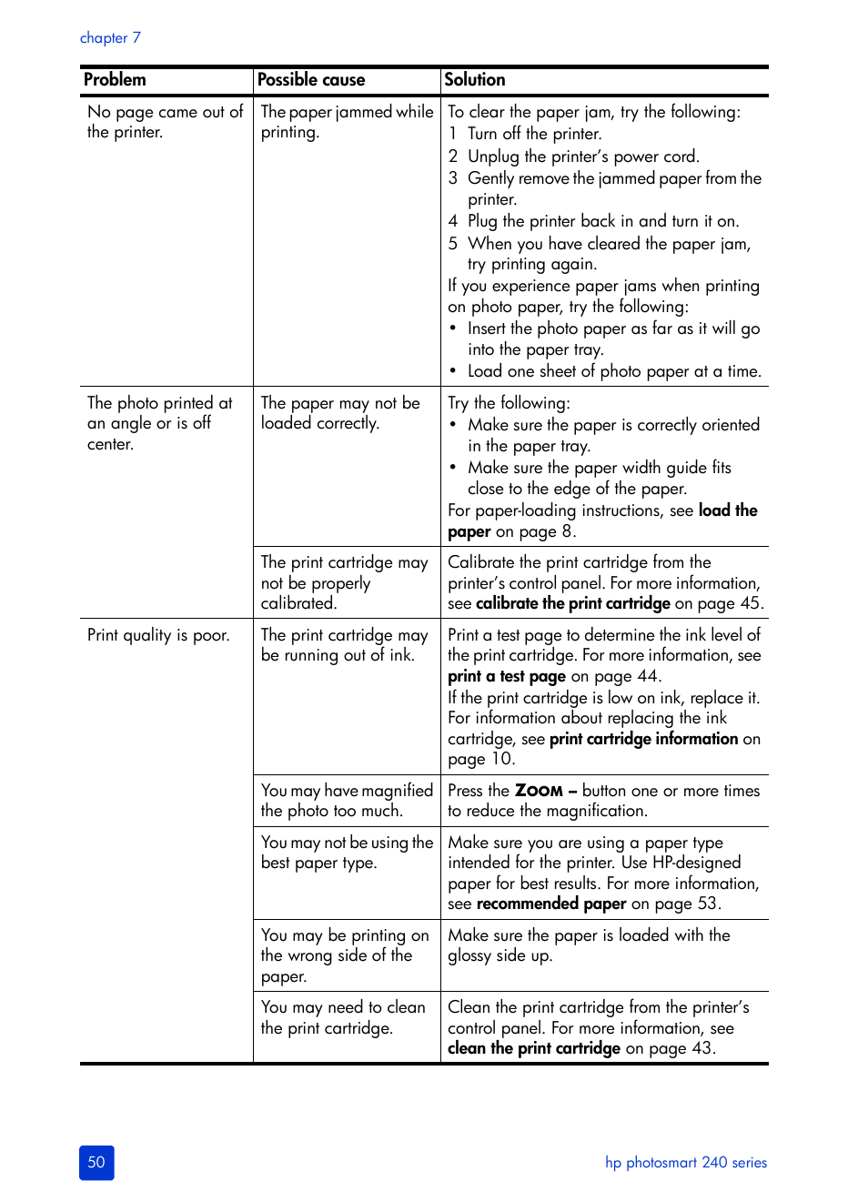 HP 240 Series User Manual | Page 54 / 64