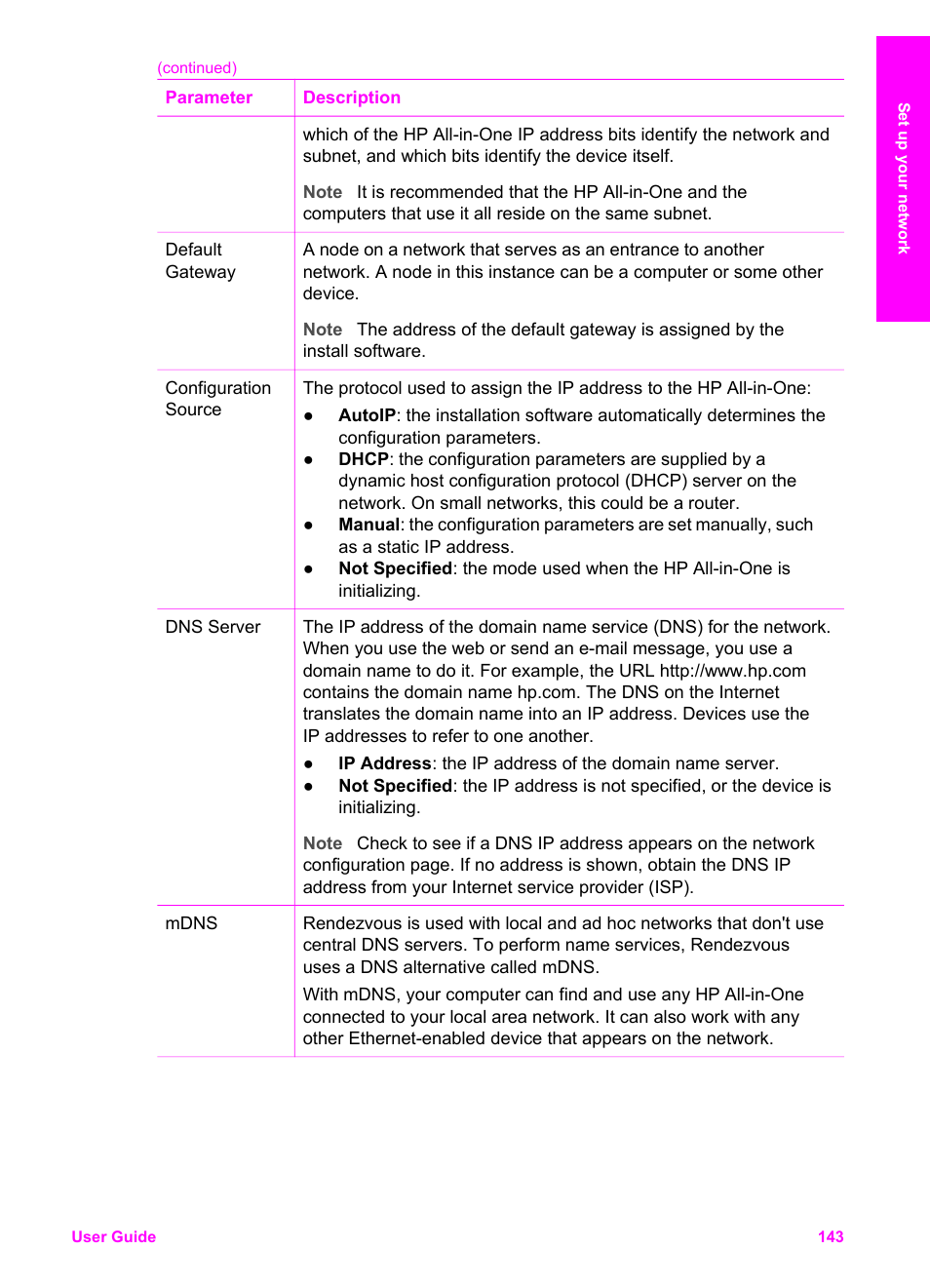 HP 7200 User Manual | Page 146 / 240