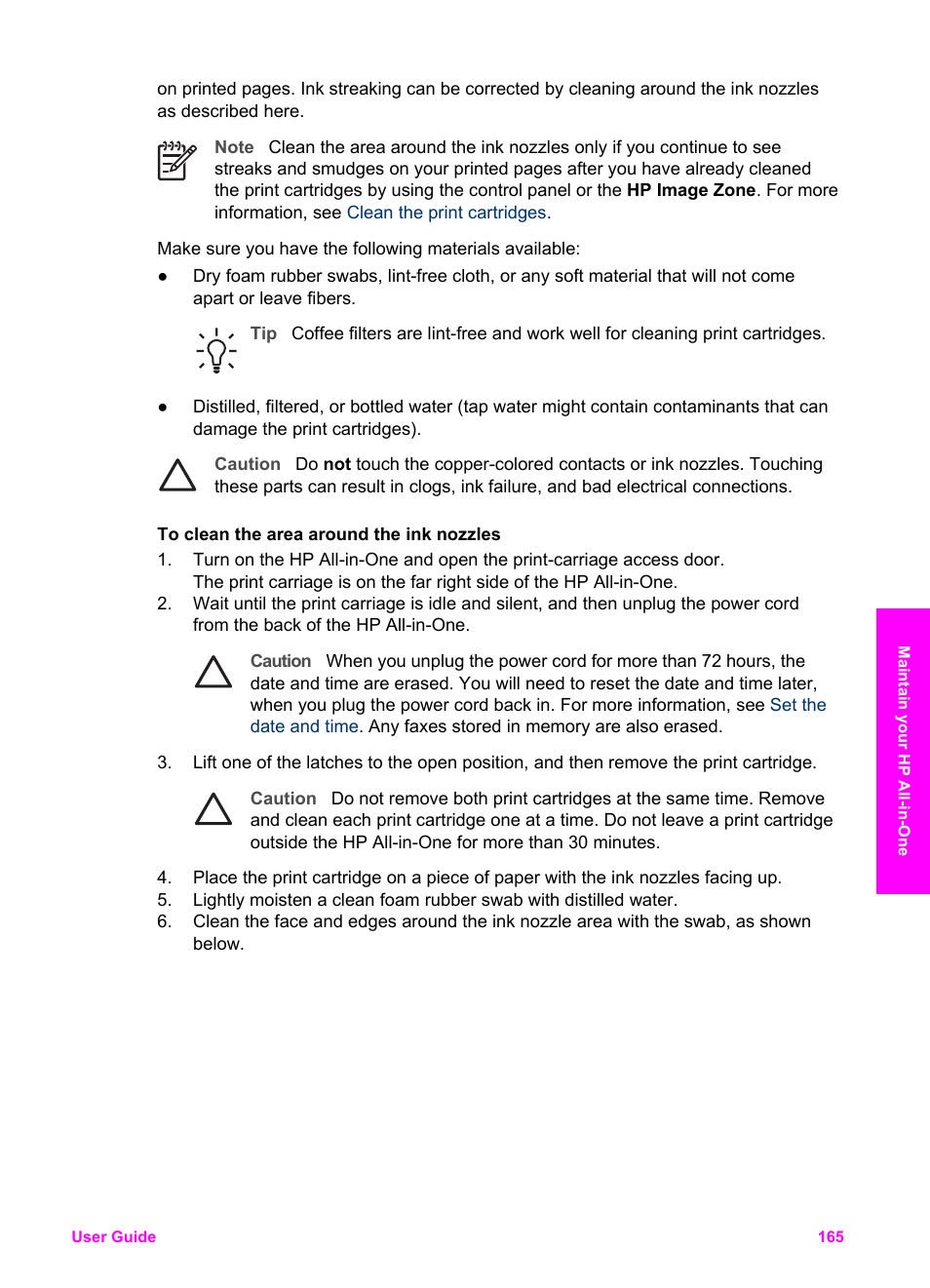 HP 7200 User Manual | Page 168 / 240