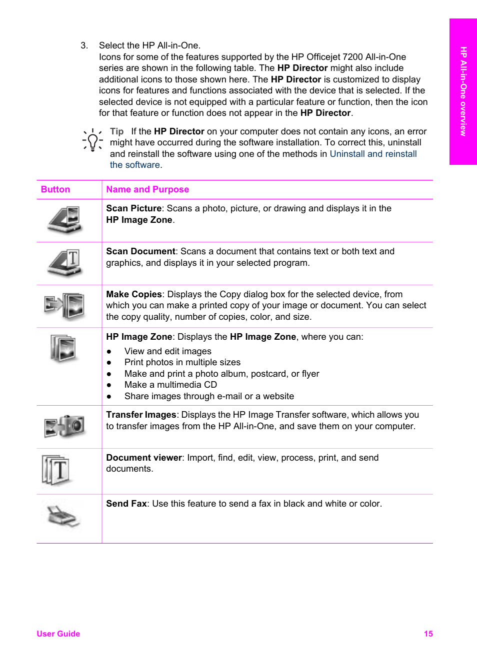 HP 7200 User Manual | Page 18 / 240