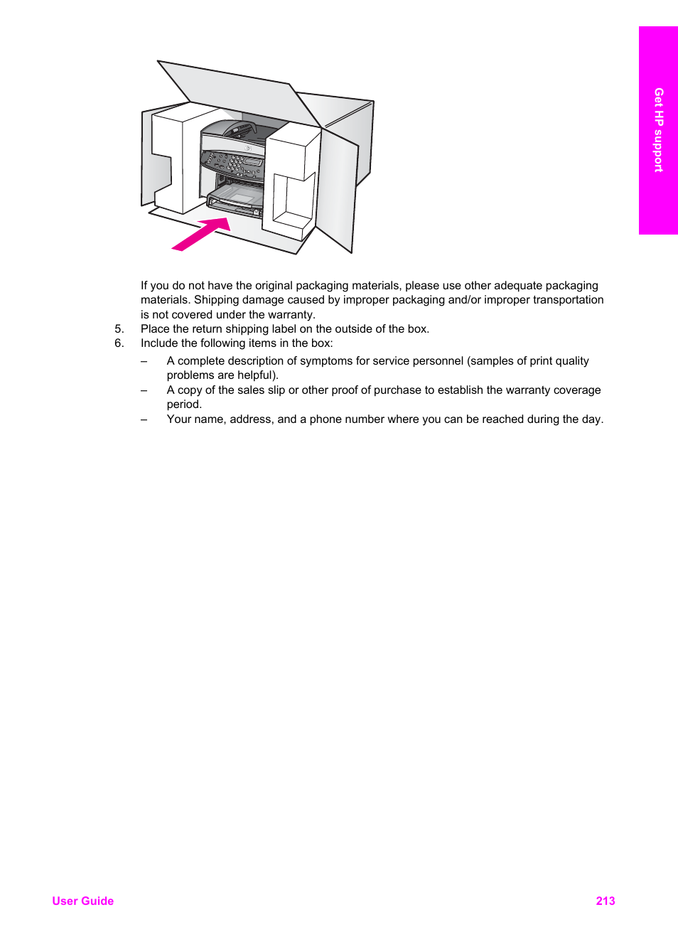 HP 7200 User Manual | Page 216 / 240
