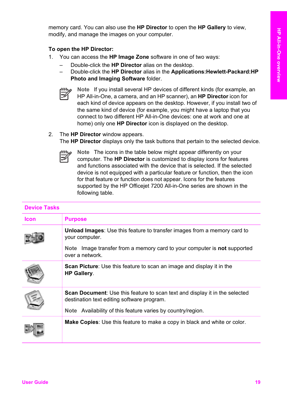 HP 7200 User Manual | Page 22 / 240