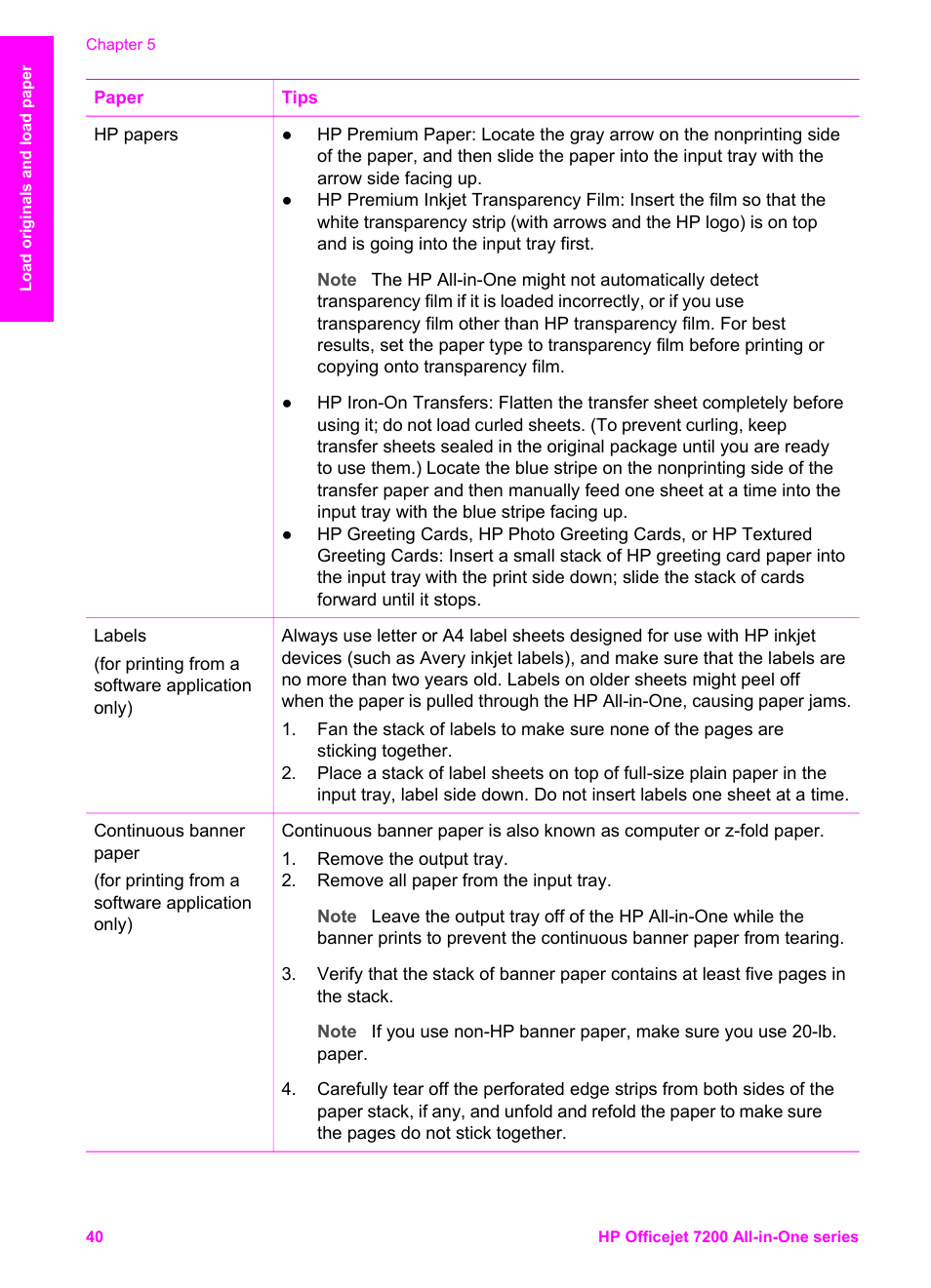 HP 7200 User Manual | Page 43 / 240